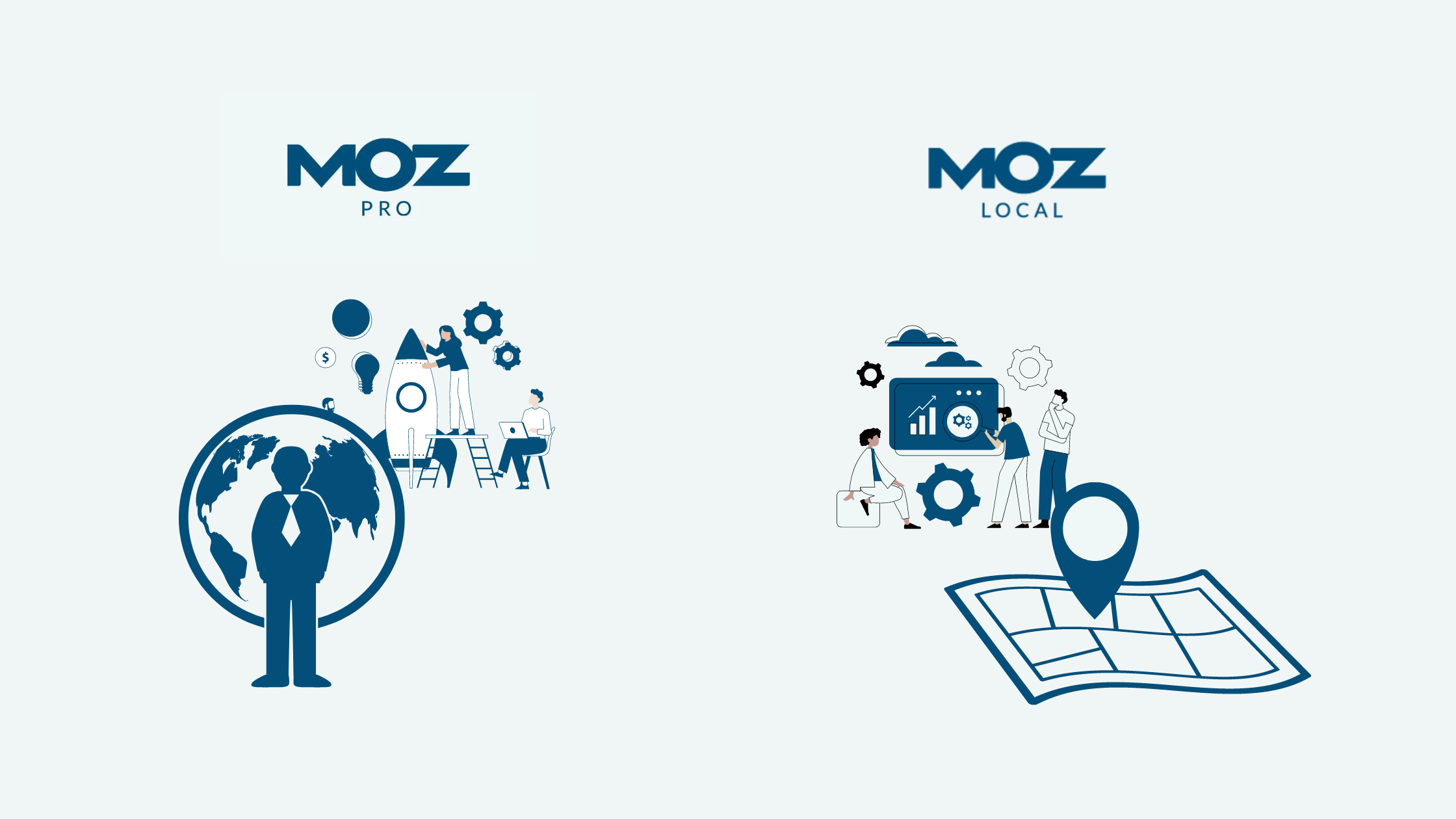 Moz pro vs Moz local blog banner