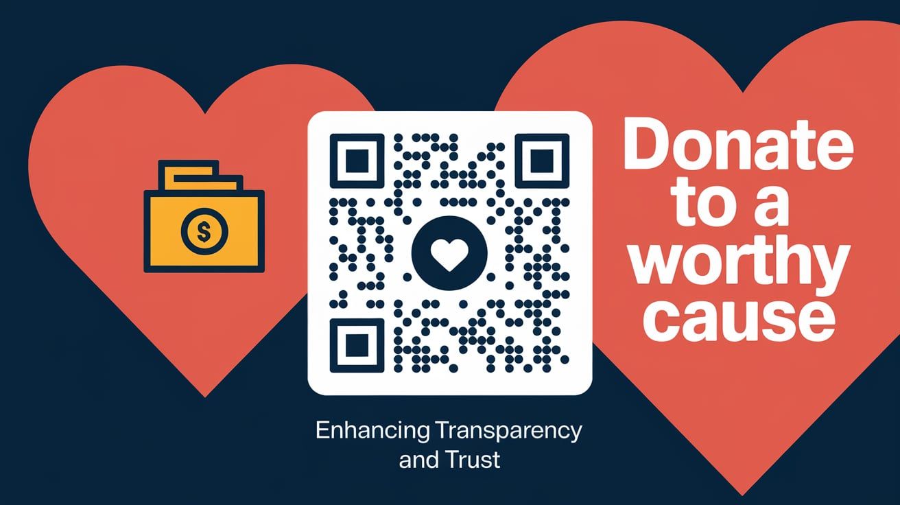 Enhancing Transparency and Trust QR Code for Donations