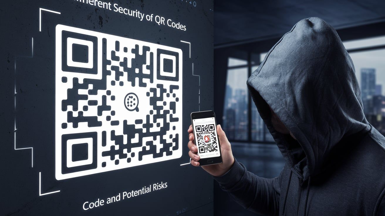 Inherent Security of QR Codes and Potential Risks