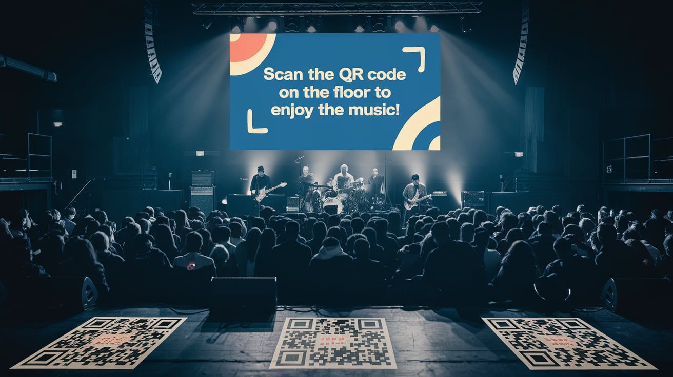 usage of Music QR codes in the music industry